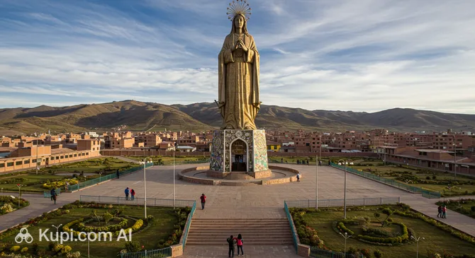 Virgin of Socavón Monument