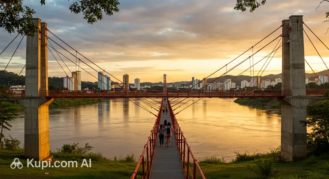 José Dias Nunes (Tião Carreiro) Suspension Footbridge