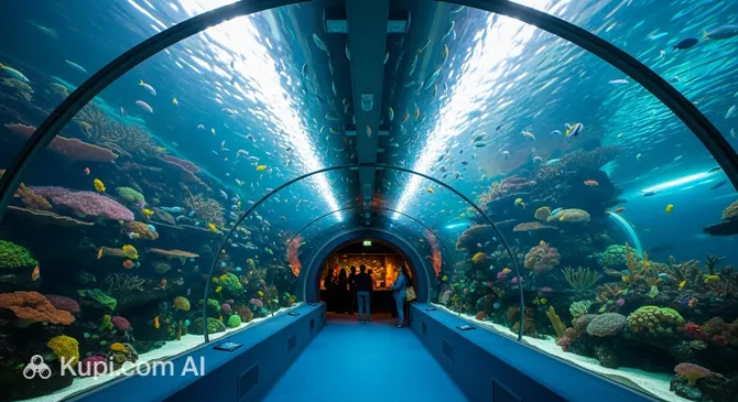 Flower Fish Aquarium