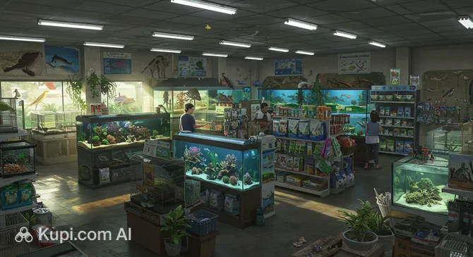 Pet Shop and Aquarium