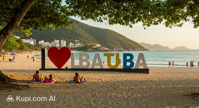 I Love Ubatuba Sign
