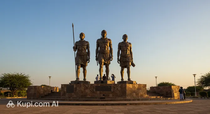 Three Dikgosi Monument