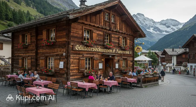 Güterschuppen Arosa