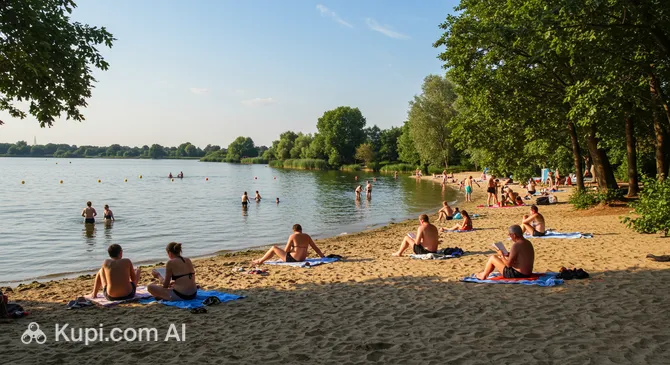 Flughafensee Beach