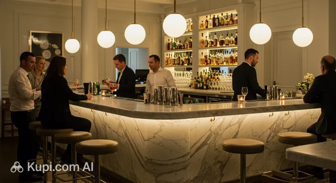 Bar at Légère Hotel Bielefeld