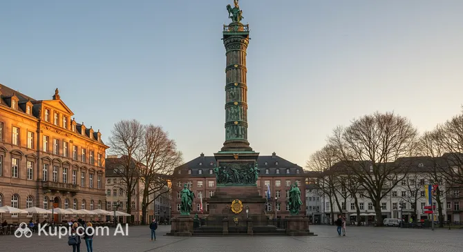 Historiensäule (History Column) at Görresplatz