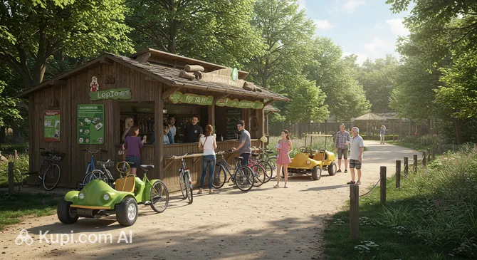 Pedal Car and Bicycle Rental