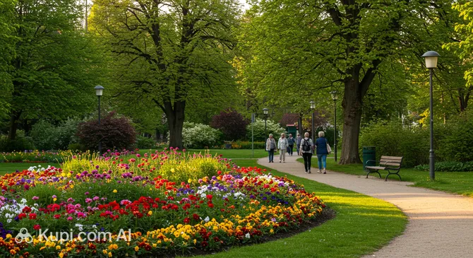 Memmingen City Park Neue Welt