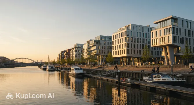 Mülheim Ruhrbania City Harbor