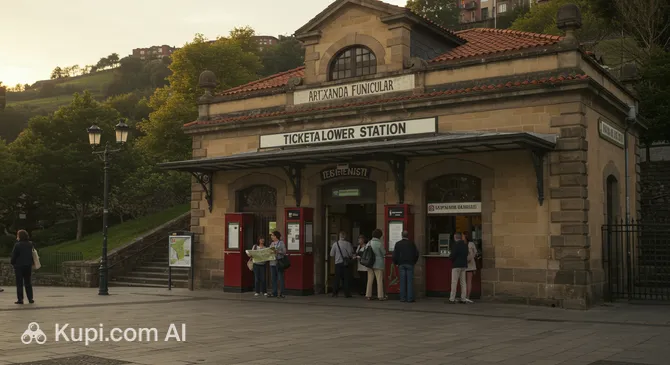 Artxanda Funicular Lower Station