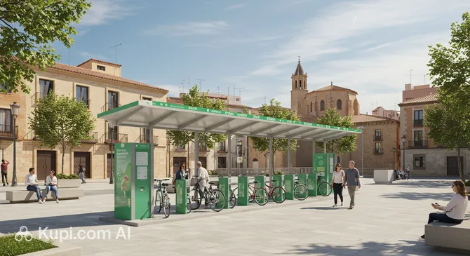 Plaça Muralla Liberal Bicycle Station