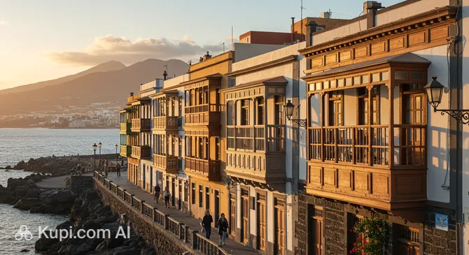 Balconies of Avenida Marítima