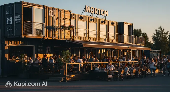Container Restaurant Morton Kuopio