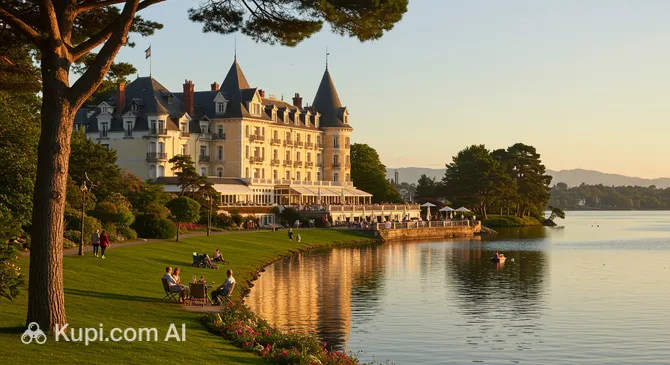 Brindos, Lake & Château