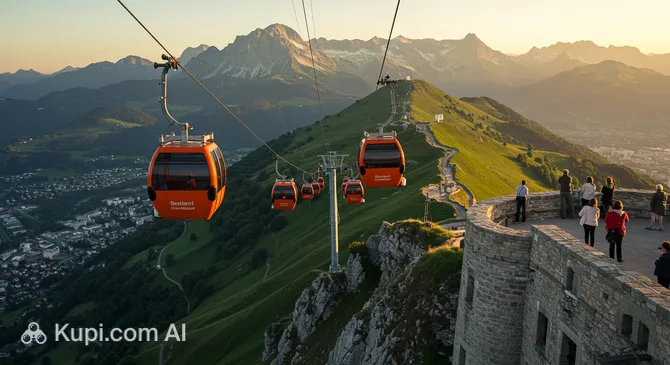 Grenoble-Bastille Cable Car