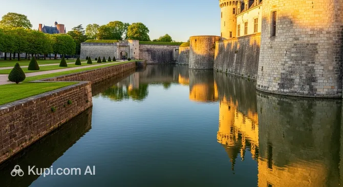 Moats of the Château des Ducs de Bretagne