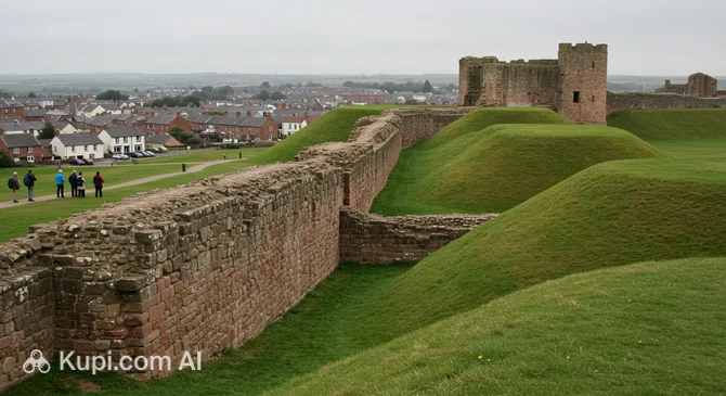 Berwick-upon-Tweed Castle and Ramparts