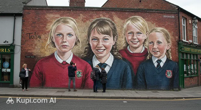 Derry Girls Mural
