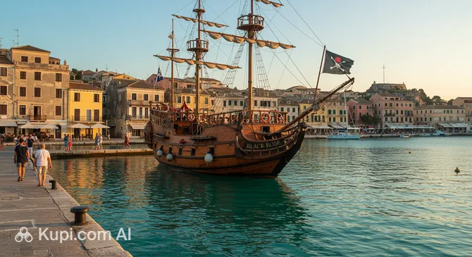 Black Rose Pirate Ship