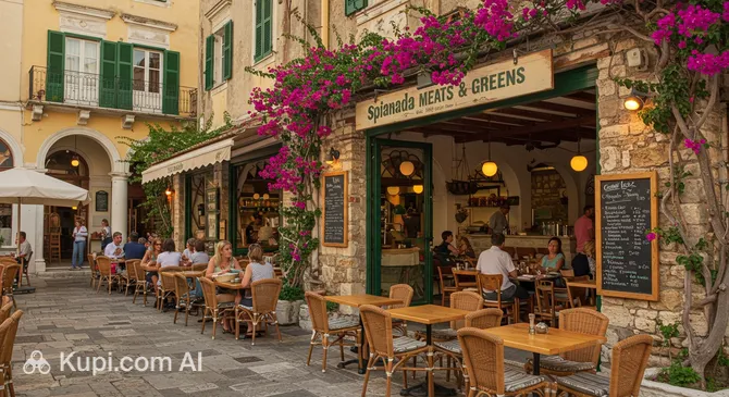 Spianada Meats & Greens