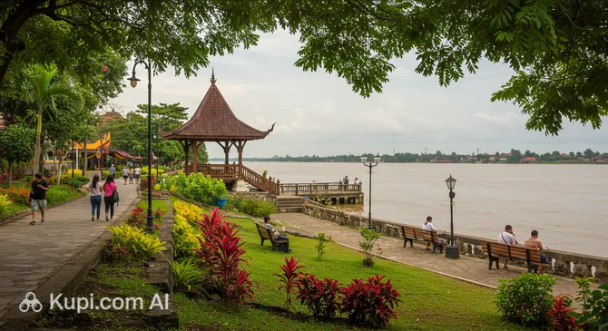 Siring Park 0 Kilometer Banjarmasin