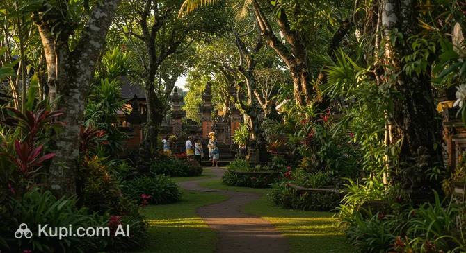 Japanese Garden Palace Bali