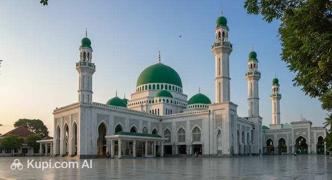 Baiturrahim Grand Mosque Gorontalo
