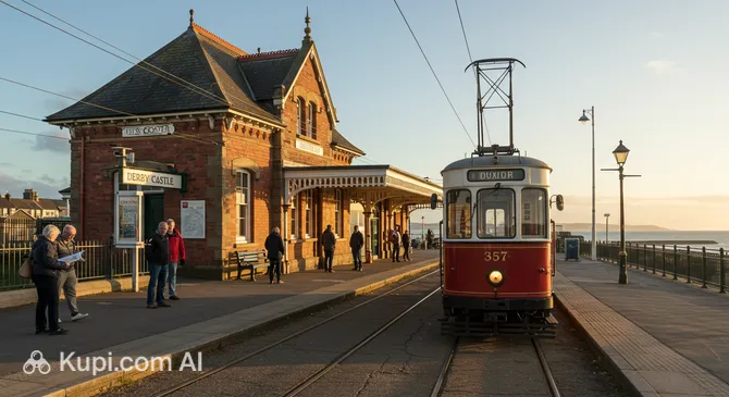 Manx Electric Railway – Derby Castle Station
