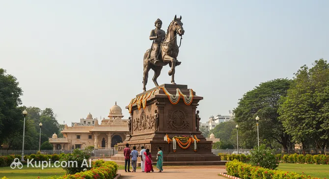 Pasumpon Muthuramalinga Thevar Statue