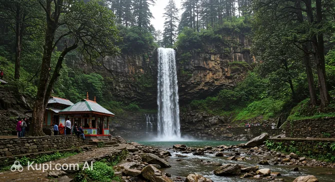 Bhagsu Nag Waterfall