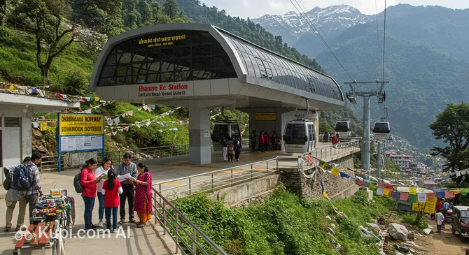 Dharamshala Ropeway – McLeod Ganj Station
