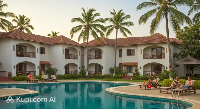 Beach Resort, Ghoghla, Diu