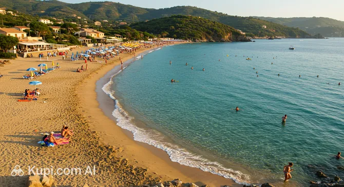 Marina di Campo Beach
