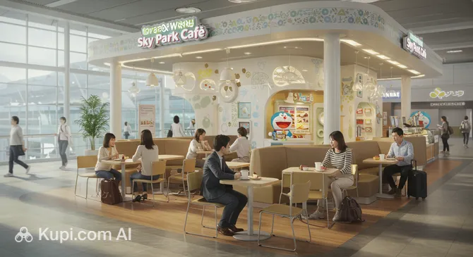 Doraemon Waku Waku Sky Park Café