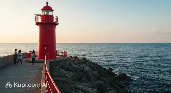 Takamatsu Red Lighthouse (Setoshirube)