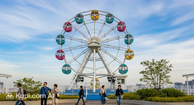 Rooftop Kamata Ferris Wheel