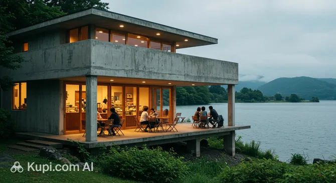 Kansui Park Lakeside Café
