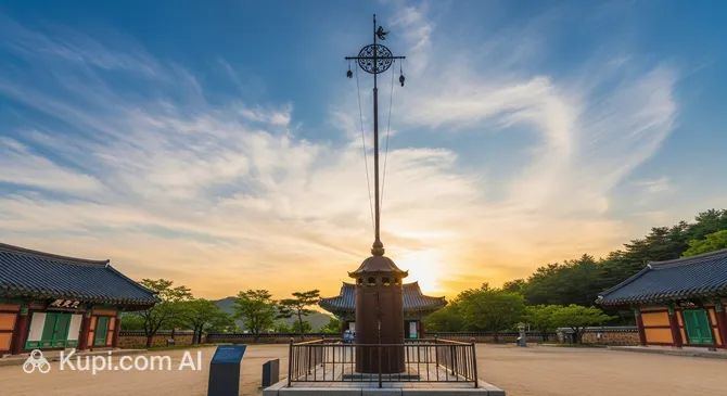 Iron Flagpole at Yongdusa Temple Site
