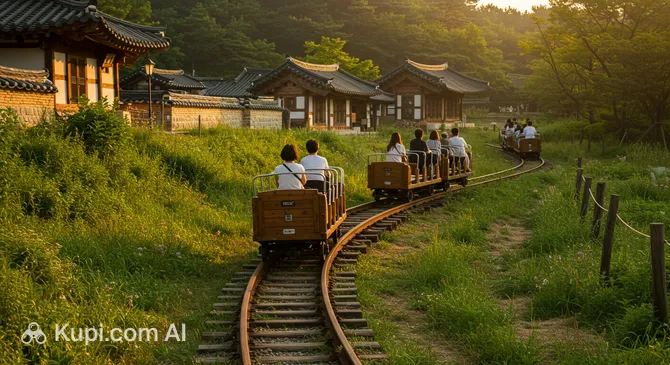 Jeonju Hanok Rail Bike