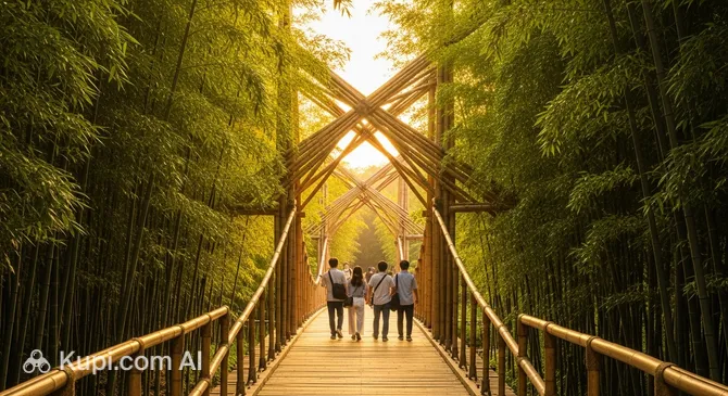 Simni Bamboo Bridge