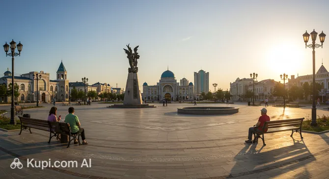 Isatay and Makhambet Square