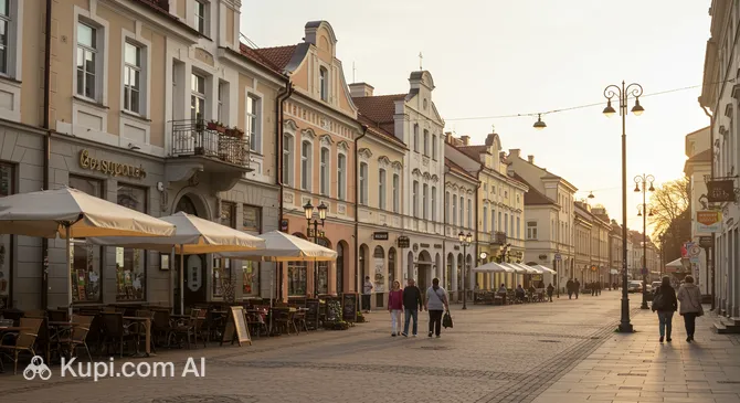 Vilniaus Street Pedestrian Boulevard
