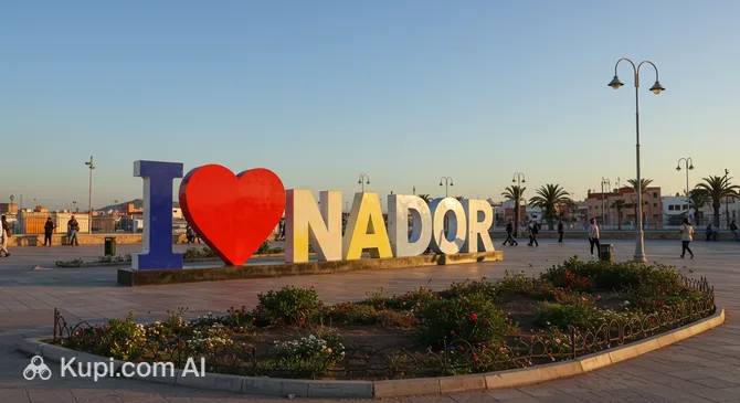 I Love Nador Sign