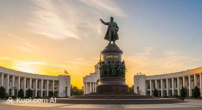 Serghei Lazo Monument