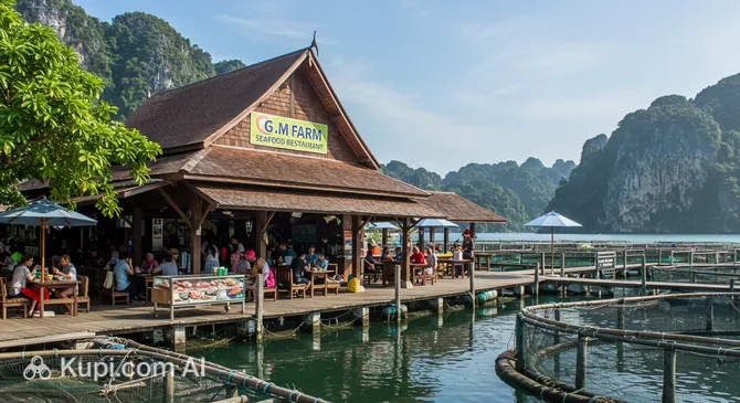 Maha Cave and GM Farm Seafood Restaurant