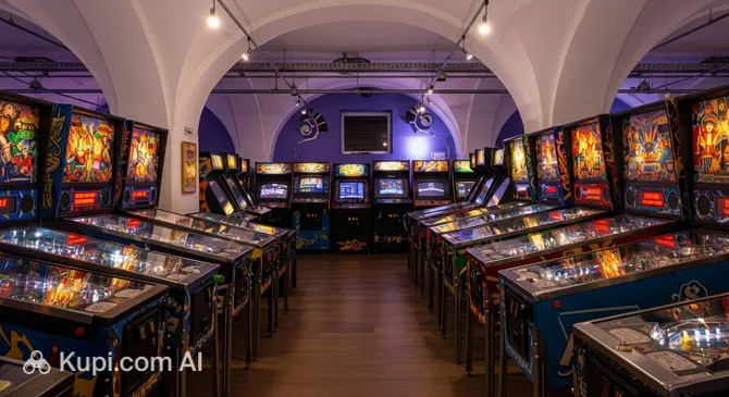 Interactive Pinball and Arcade Museum Katowice