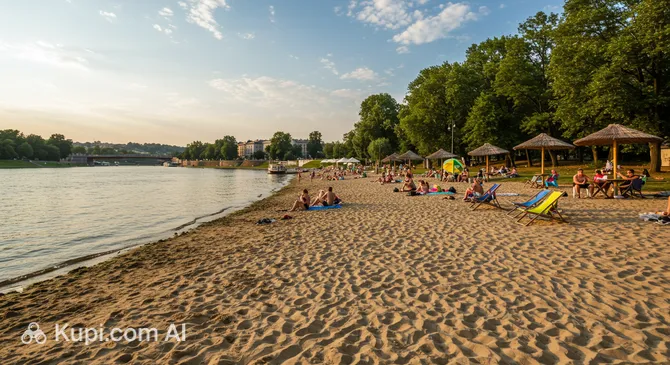 Przylasek Rusiecki Bathing Area
