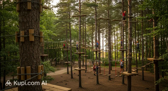 Bluszcz Rope Park Międzyzdroje