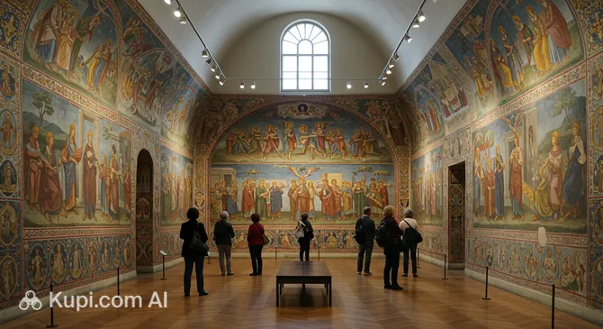 Sabin Bălaşa Frescoes Gallery