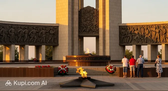 Great Patriotic War Memorial. Eternal Flame